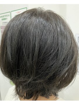 ビーズカラーイオン 酒田南店 40代50代/グリーングレージュさわやかカラー