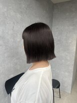 マエストロ(Maestro)&nbsp;あご下2センチのぷつっとボブ/透明感グレージュ/地毛風カラー