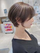 バサ 花小金井店(BASSA)&nbsp;ショートカット×ひし形ショートボブ×前髪あり20代30代40代　a