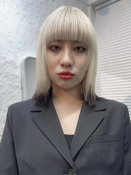 ランズサンズ 表参道(runsuns) ダブルカラーハイトーンカラーケアブリーチインナーカラー