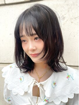 トリッカ シブヤ(TRICCA SHIBUYA) くびれボブ/艶髪/レイヤー/10代/20代/30代/ブリーチなし/