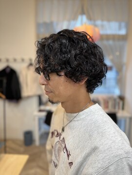 フロラクロマ 上通NEWS裏(FLORACHROMA) メンズスパイラルパーマ