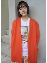 ソワ オモテサンドウ(SOIE OMOTESANDO)&nbsp;【SOIE】切りっぱなしボブ