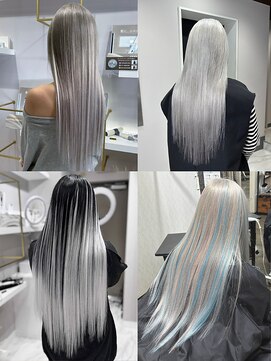 ヘアーグランデシーク(Hair Grande Seeek) ホワイトシルバー/グレー/アッシュグレー011