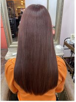 エヌトゥーナ 表参道(Ntuna)&nbsp;ピンクブラウンカラー×髪質改善