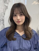 ナカイ(NAKAI)&nbsp;顔周りレイヤーカット/イメチェンヘアスタイル/韓国くびれヘア