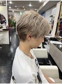 メンズミルクティーカラー