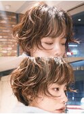 【macana指名】ショートボブパーマゆるふわパーマ登戸生田