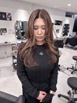 キング 高槻(K!ng)&nbsp;縮毛矯正髪質改善ハイライトレイヤーカット枚方美容室エクステ