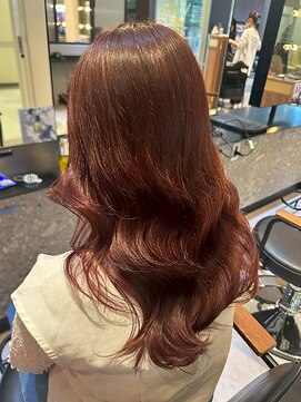 ダブル(W) 髪質改善/カラーエステ/ウェーブ/ロング