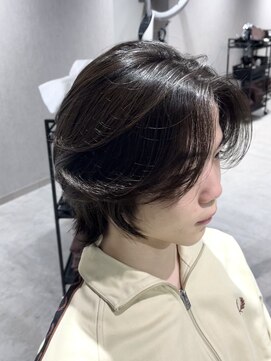 テクト バイアッシュ 吉祥寺店(Tect by Ash) メンズミディアムニュアンスボブウルフ