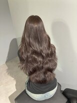 イオエ 西梅田(ioe)&nbsp;ブリーチなしカラー／髪質改善/ミルクティーベージュ/小顔へア