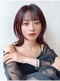 顔まわりレイヤーで小顔になるくびれヘアが20代30代人気スタイル