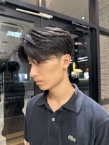 カルム(kalm) 毛流れセンターパートニュアンスパーマ