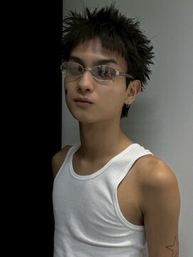 オルカ(ORCA) men's/メンズ/スパイキーショート/フェード/ニュアンスパーマ