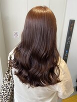 フリック 堺東店(FLICK)&nbsp;ショコラブラウン/大人可愛い/ロング/波巻きウェーブ/堺東