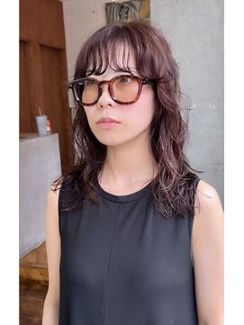 アペロ 柏(Apero) レイヤーパーマ/レイヤー/アプリコットオレンジ/レイヤーパーマ