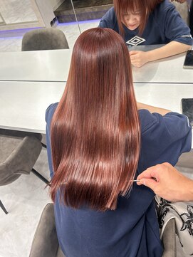 キング 心斎橋店(K!ng) 縮毛矯正髪質改善レイヤーカットトリートメント心斎橋美容室
