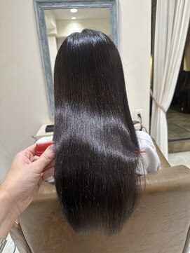 フレーム へアアンドトリートメント 天王寺北口店(FRAME) サラツヤストレート