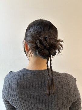 オアズヘアービィグラッド(ORe'S HAIR BE GLaD) お呼ばれヘアセット