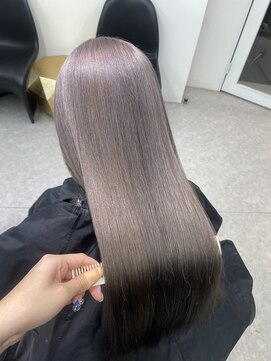 ペレ 渋谷(PELE) クラゲヘアー/小顔に見せるヘア/ココアベージュ/渋谷