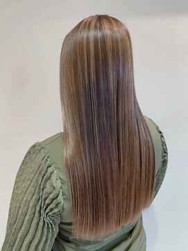 ヘアーアンドメイク アンジュ 中野店(Hair&Make ange) オリーブグレージュ×髪質改善トリートメント