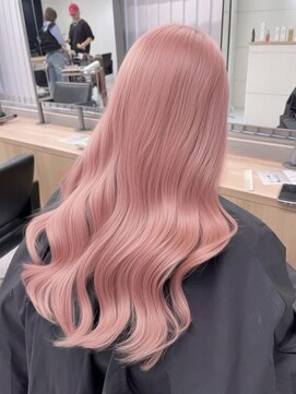 メルトトウキョウ(melt.tokyo) インナーカラー/トリートメント/デザインカラー/ペールピンク