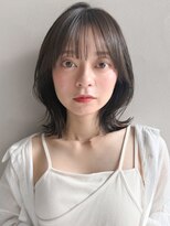 リヤン 表参道(lyann)&nbsp;イメチェン前髪ピンクベージュ外ハネボブa