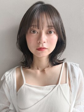 リヤン 表参道(lyann) イメチェン前髪ピンクベージュ外ハネボブa