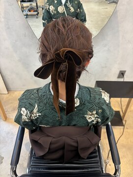 アマーク(a mark) 【小川 結女花】成人式・卒業式セット♪ヘアセット
