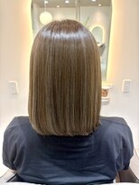 フルー 都立大学店(Fleu r)&nbsp;ハイライト入れた次のヘアカラーは髪質改善カラーで！