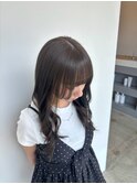 透明感カーキブラウンカラー