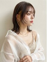 アールイーノウン 阿倍野区昭和町店(re; nown)&nbsp;大人可愛い20代30代40代小顔ミディアムレイヤーボブショートボブ