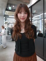 アンドスタイル(&style)&nbsp;【TSUJI】レイヤー 似合わせカット 透明感カラー 前髪カット