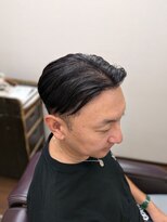 トバ(TOBA) ツーブロ+縮毛矯正