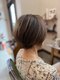 サキヘア(saki hair)の写真/白髪染めでも、おしゃれをもっと自由に♪ヴィラロドラで叶える、上質な艶髪カラー
