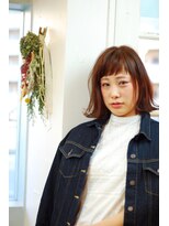 ベルアミ(belle amie) 外ハネ×切りっぱなしボブ