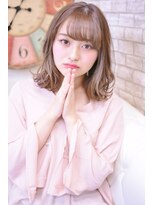 メイズ(MAZE) 【メイズ東中野・鍛原志行】ミディアムボブのふんわりウェーブ