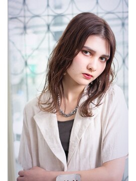 ヘアアンドメイク エジェリ(hair&make egerie) ゆるっと可愛いセミディ グラデーション 恵比寿