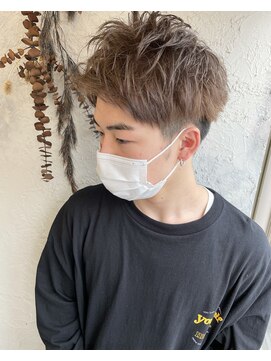 ヘアスタジオニコ(hair studio nico...) フェザーバック★グレージュカラー★