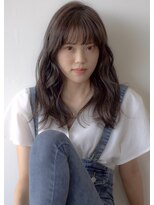 ヘアメイク エイト キリシマ(hair make No.8 kirishima)&nbsp;くびれヘアー×ラテグレージュ・instagram @no8_doc_shinichi