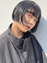 メアリー バイ メリー(marry by merry)&nbsp;【立町メアリーバイメリー】☆ツーブロックボブブルーブラック☆