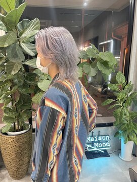 ムード カナザワ(mood kanazawa) 透明感ハイトーンホワイトラベンダー/ウルフ