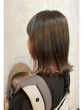 ウィスプ 赤羽店(wisp) グレージュカラー☆インナーピンク