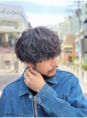 ニュアンスパーマ波巻きスパイラルパーマ韓国ヘアーマッシュ