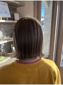 切りっぱなしボブ