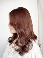 プラグ バイ ネオリーブ(plug by neolive)&nbsp;ピンク　ショコラアッシュ　イヤリングカラー　J