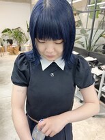 アンドスタイル(&style)&nbsp;【大名店　江藤】ネイビー　ブルーブラック