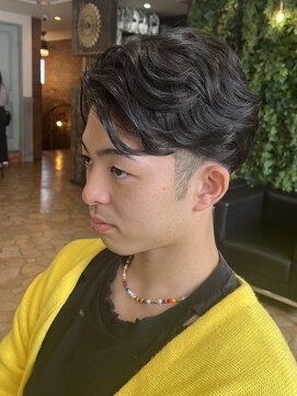 セライロ 千葉(celilo) 千葉駅/ハイライト/マッシュパーマ/束感/波巻き