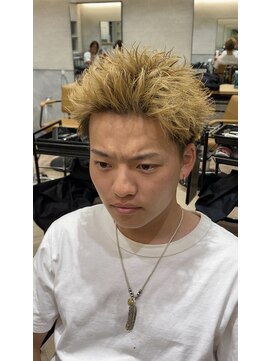 レイズ 名古屋駅(RAYS) ハイトーンラフカールスパイキーショート